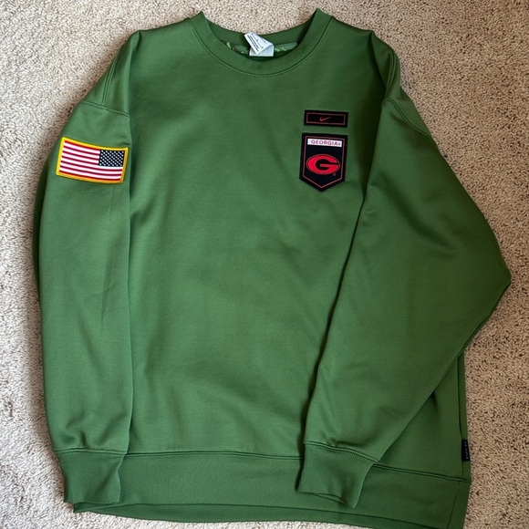 Nike Other - Georgia Nike Crewneck Sideline Sweater
